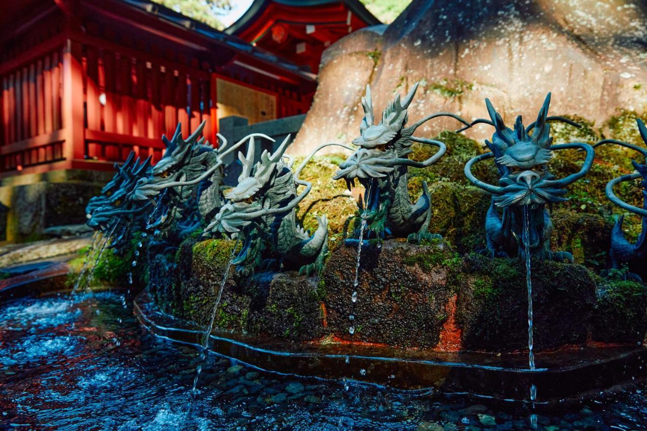 Villa Hakone Kabuto 古民家旅館 150平米 バス停迄一分 準天然温泉 最大12名 Екстериор снимка