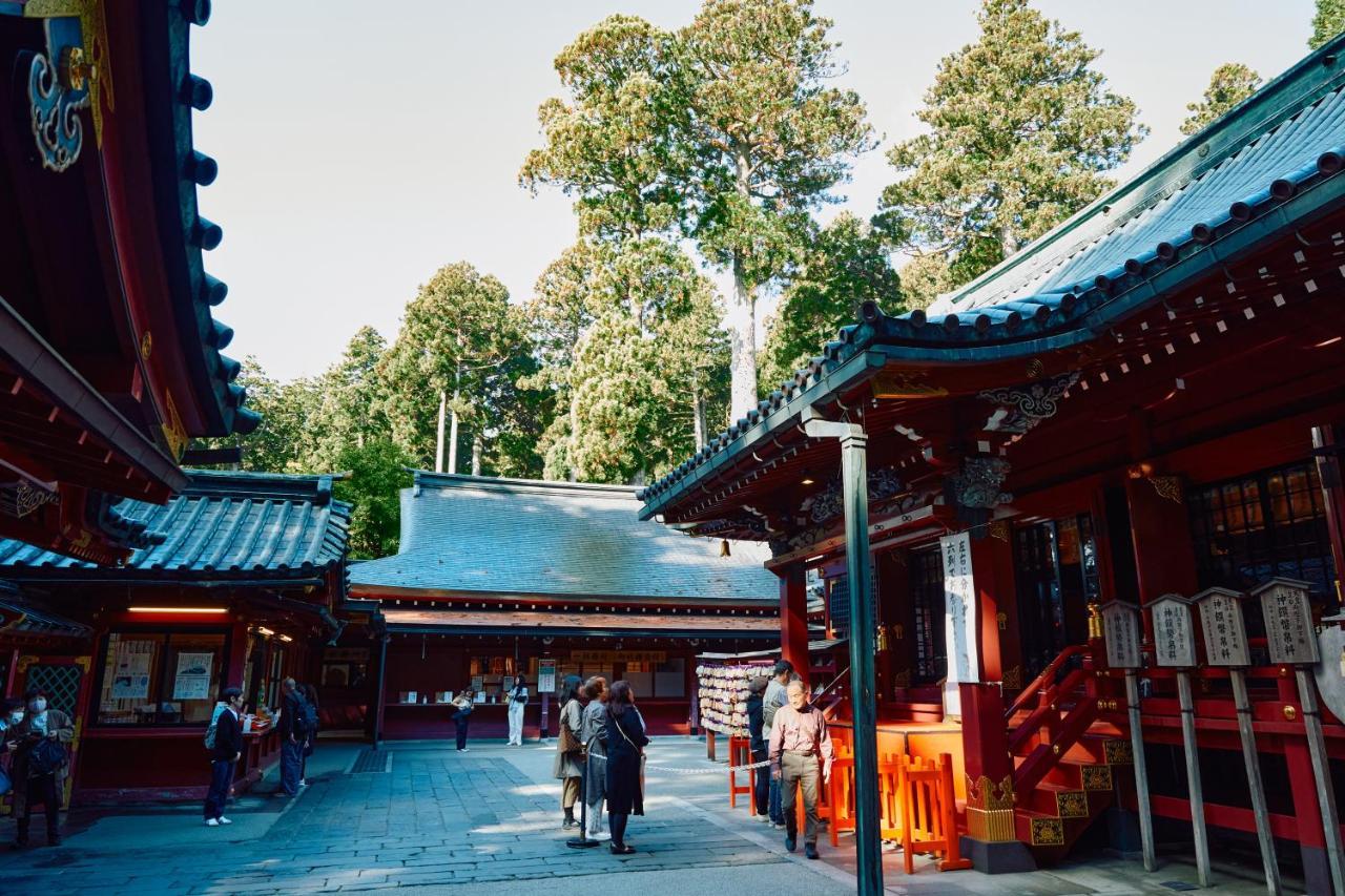 Villa Hakone Kabuto 古民家旅館 150平米 バス停迄一分 準天然温泉 最大12名 Екстериор снимка