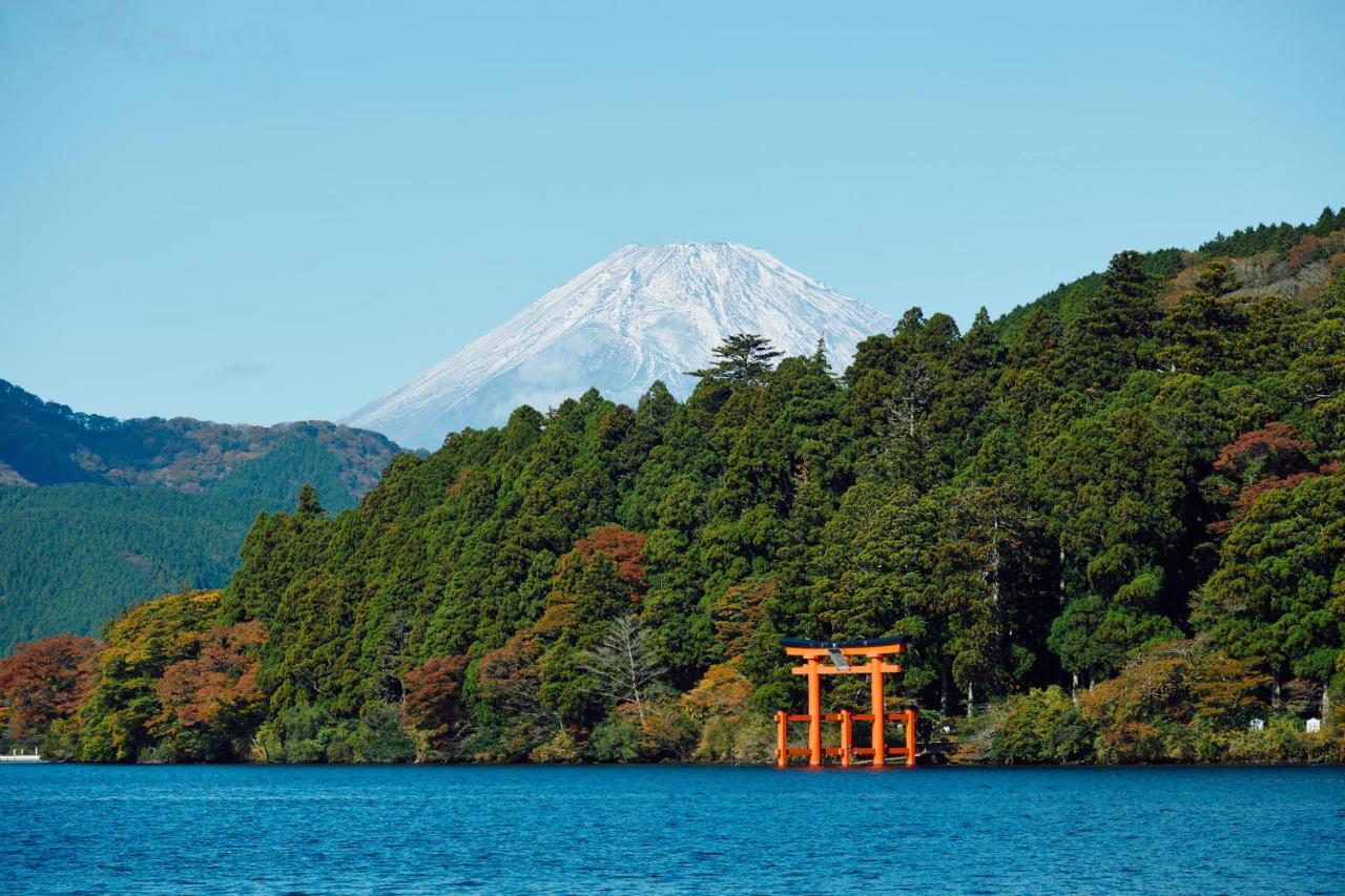 Villa Hakone Kabuto 古民家旅館 150平米 バス停迄一分 準天然温泉 最大12名 Екстериор снимка